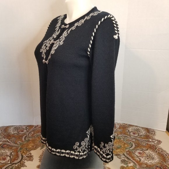 Apleks 100% Wool Cardigan Sweater - Picture 7 of 10